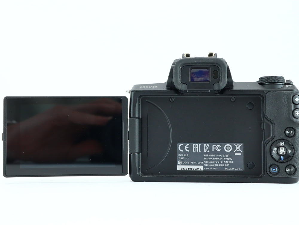 Manual Focus Assist M50 Focus Points Canon EOS M50 Mark II