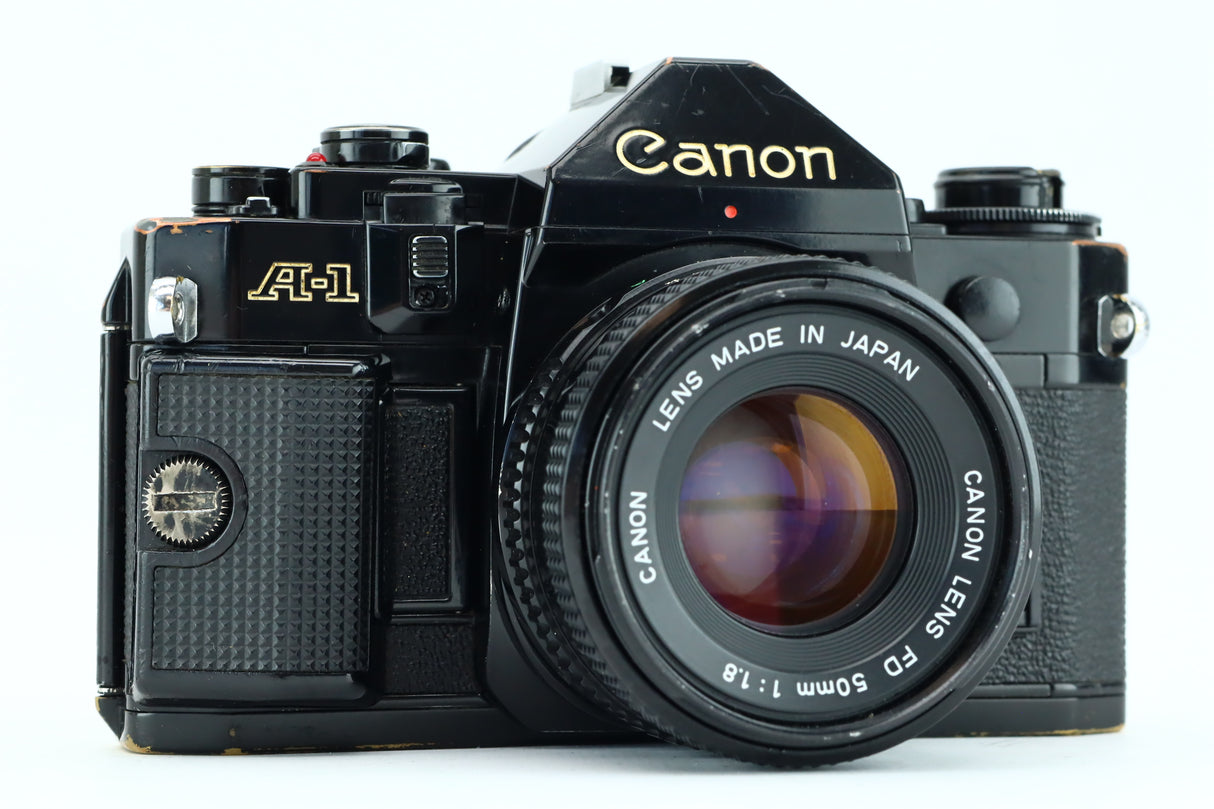 Canon A-1 + FD 50mm 1,8