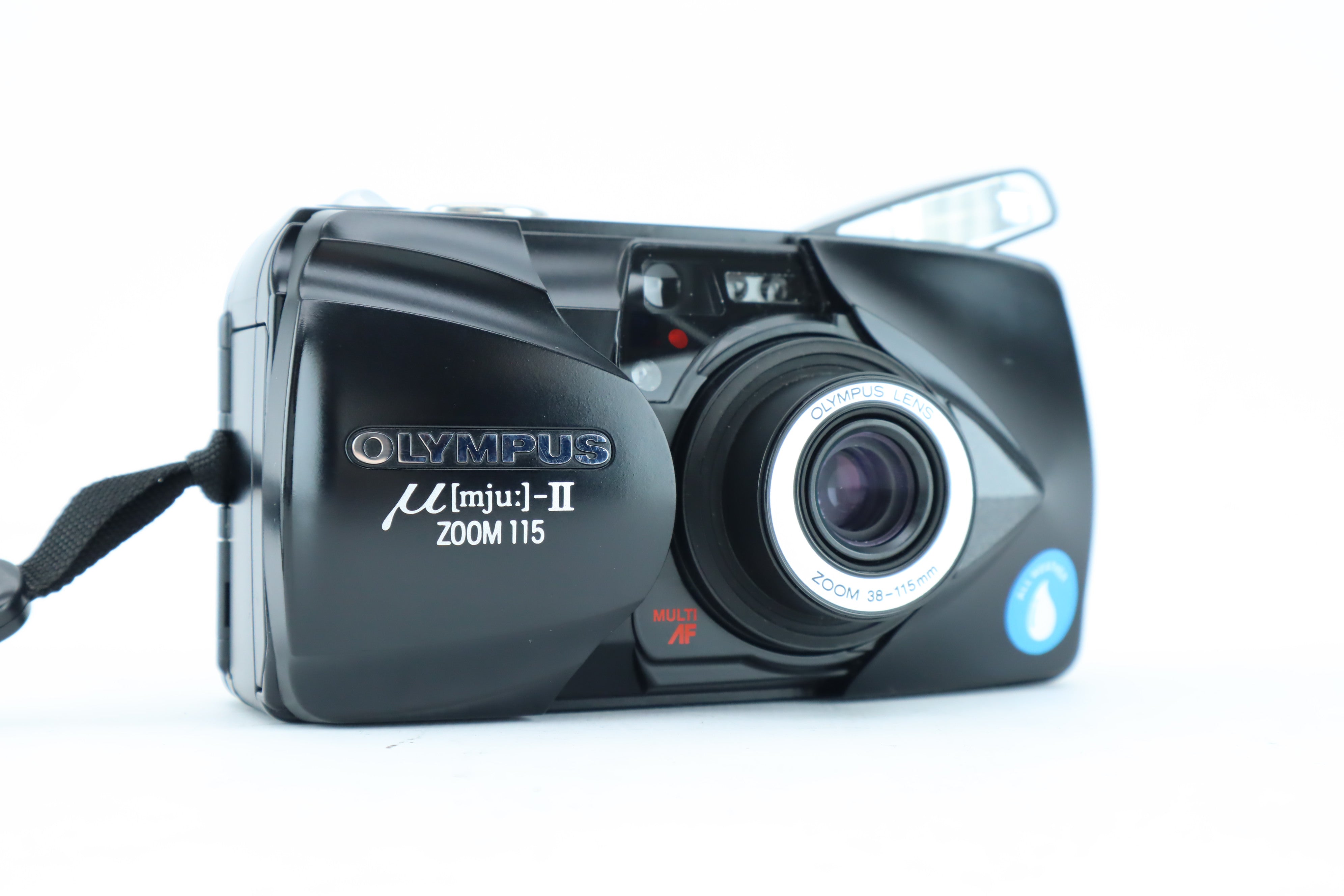 Olympus Mju-II zoom 115 with Olympus zoom 38-115mm lens – Hard to