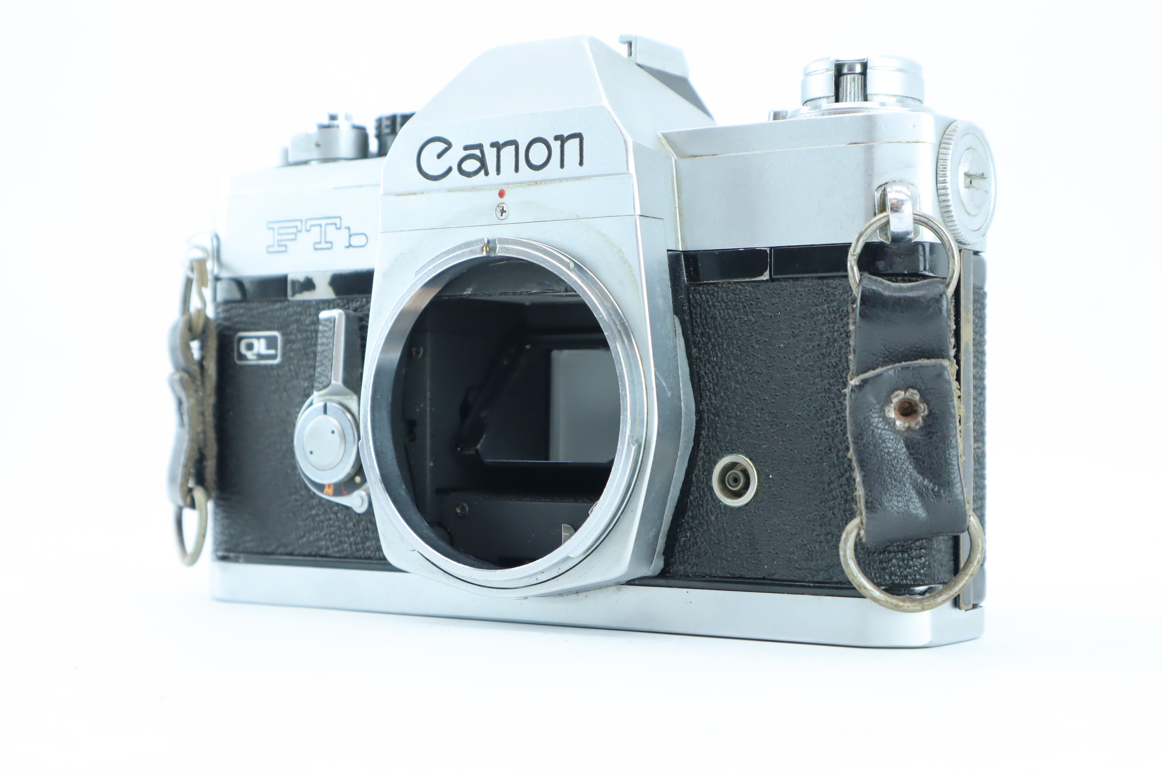 Canon 一眼レフ】Canon FTb QL シルバー 望遠レンズ付き 【公式通販】