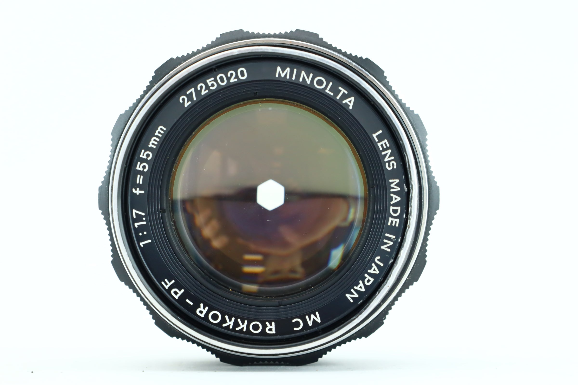MINOLTA MC ROKKOR-PF 1:1.7 f=55mm - Minolta MC Rokkor-PF f=55mm 1