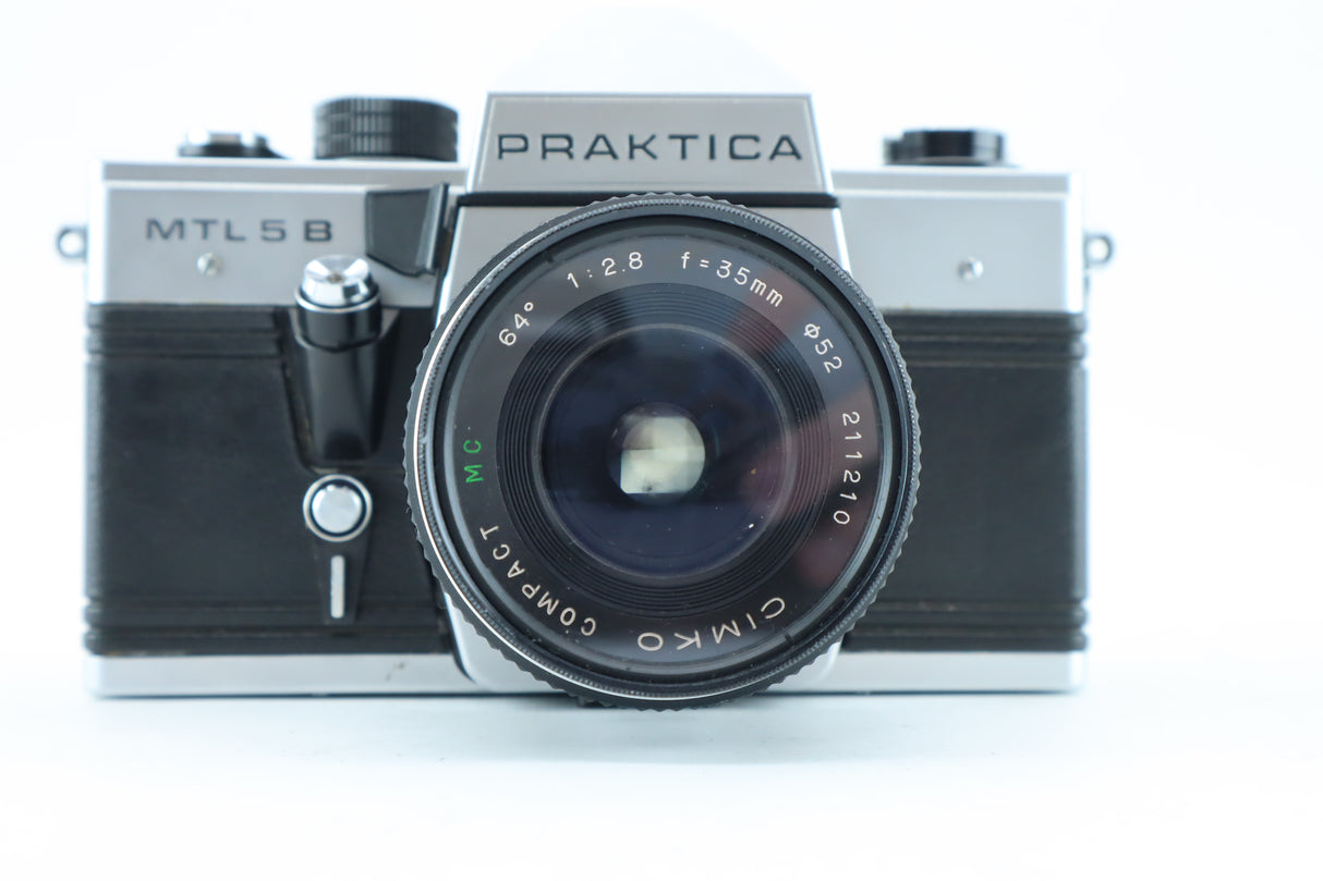 Praktica MTL5B with cimko 1:2,8 35mm
