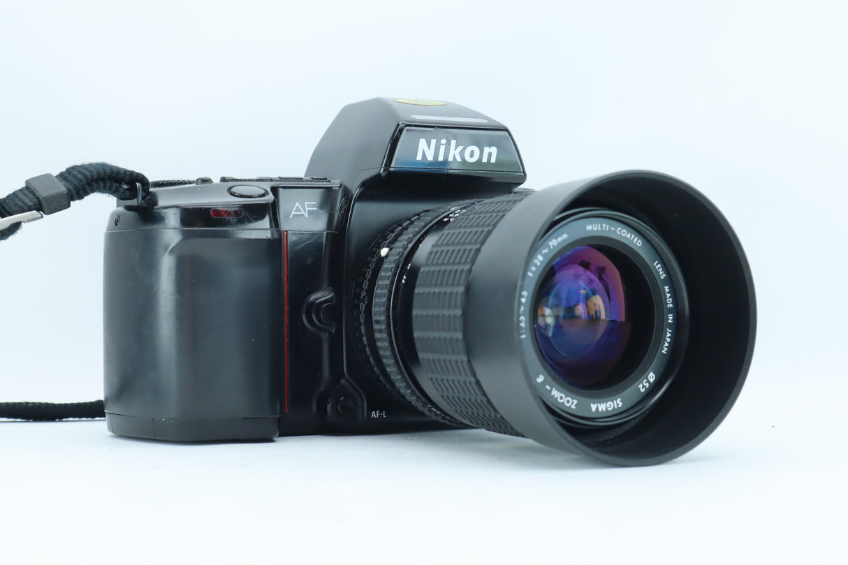 Nikon F-801 35mm SLR Kit with Sigma 28-70mm f/3.5-4.5