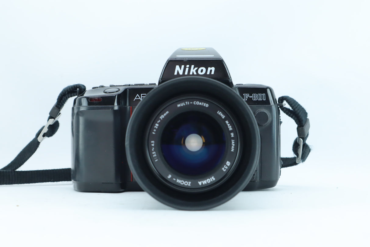Nikon F-801 35mm SLR Kit with Sigma 28-70mm f/3.5-4.5