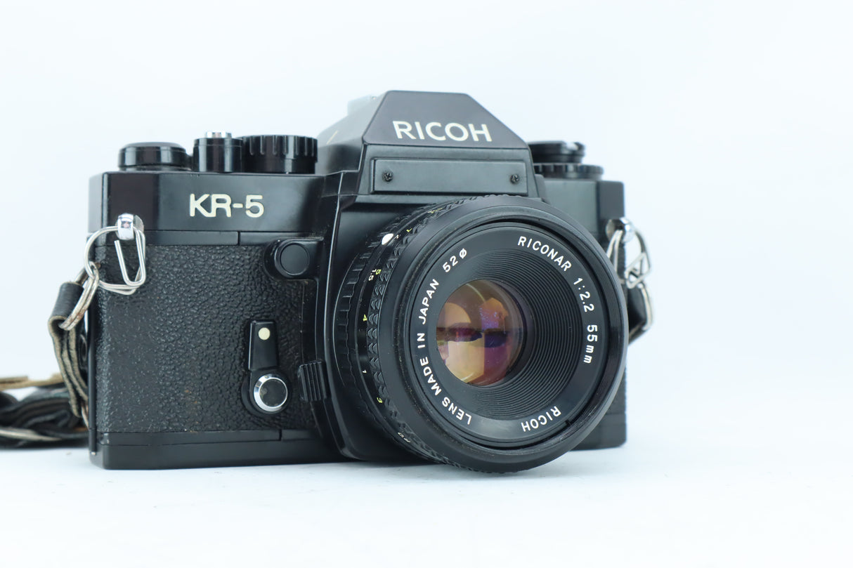 Ricoh KR-5 35mm SLR Kit with Riconar 55mm f/2.2