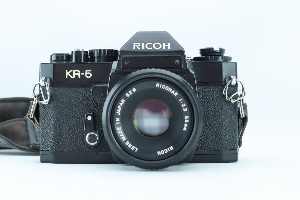 Ricoh KR-5 35mm SLR Kit with Riconar 55mm f/2.2