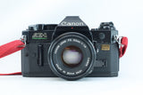 Canon AE-1 Program 35mm SLR Kit with FD 50mm f/1.8