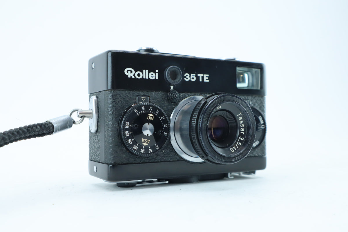 Rollei 35TE with tessar 3,5/40mm – Hard to Find Camera Store