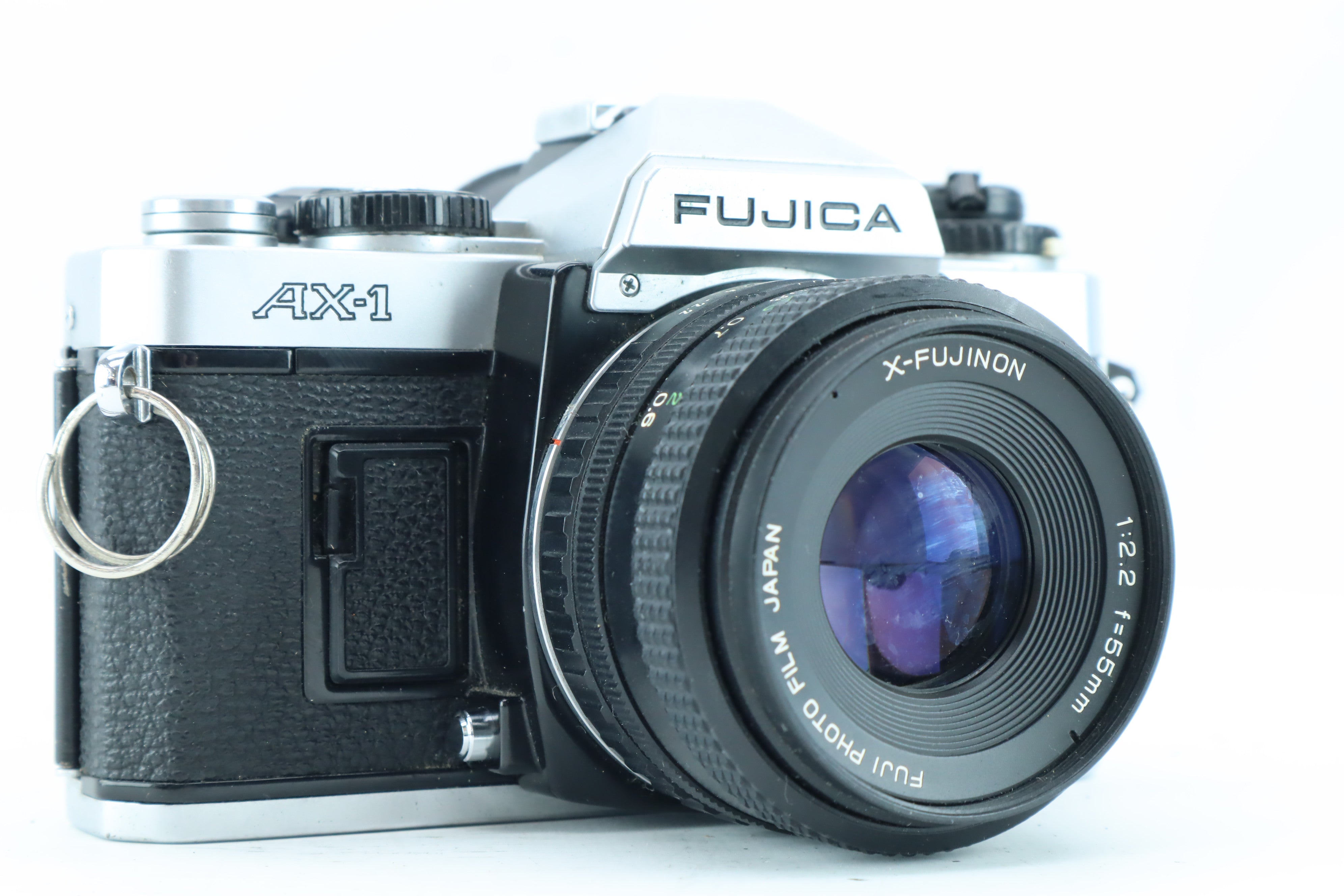 Fujica AX-1 35mm SLR Kit with X-Fujinon 55mm f/2.2 – Hard to Find