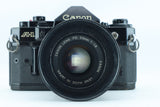 Canon A-1 35mm SLR Kit with FD 50mm f/1.8