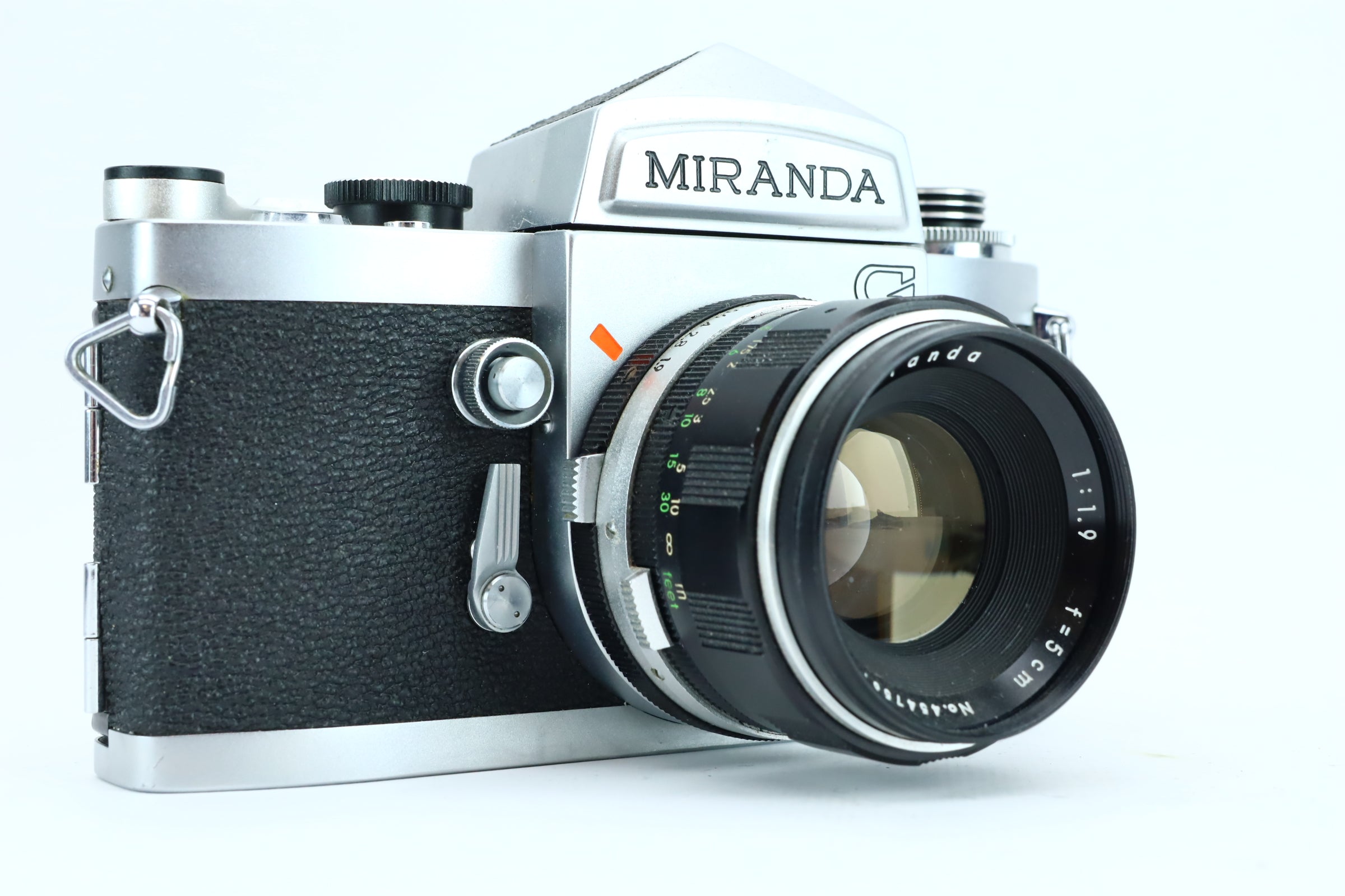 Miranda G + Auto Miranda 50mm f/1.9 (SN: 4547561) – Hard to Find