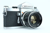 Miranda G + Auto Miranda 50mm f/1.9 (SN: 4547561)