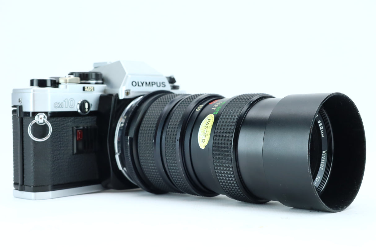 Olympus OM-10  + Vivitar 70–150mm f/3.8