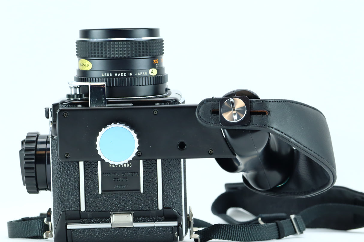 Mamiya 645+ Mamiya-Sekor C 80mm f/2.8+ Grip + Case + Original Manual