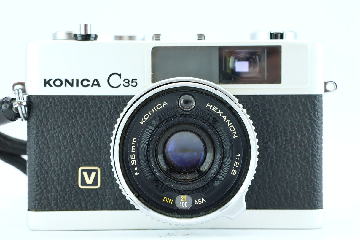 Konica C35 (SN: 156273) + Hexanon 38mm f/2.8