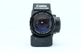 Canon Auto Zoom 310M + Canon C-8 Macro 10–30mm f/1.8