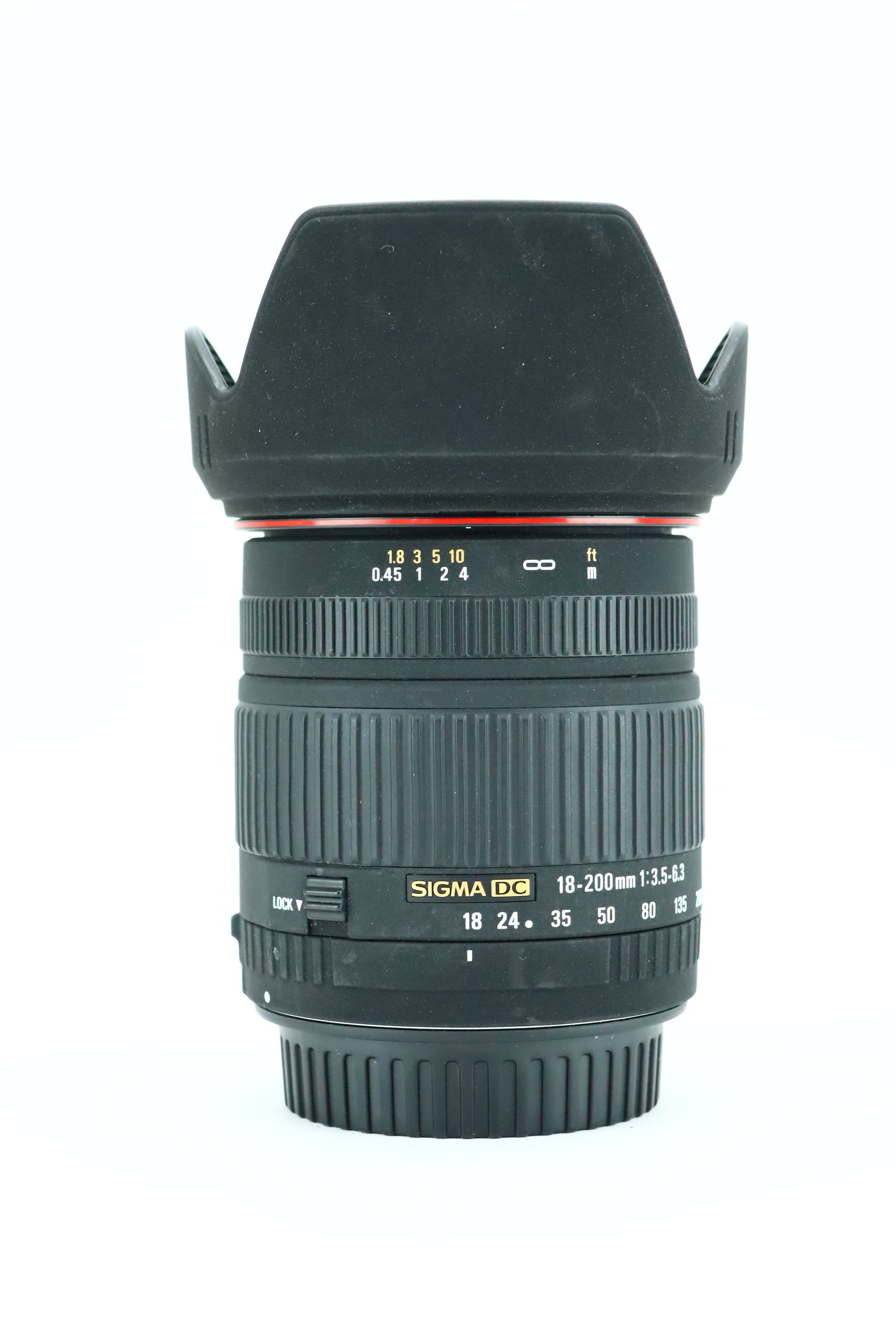 SIGMA ZOOM 18-200mm 1:3.5-6.3 DC （良品） Sigma zoom 18-200mm 1:3.5-6.3 DC – Hard to Find Camera Store