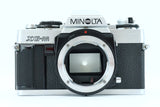 Minolta XG-M Set – 28mm, 50mm, 75–150mm + Grip + Teleconverter