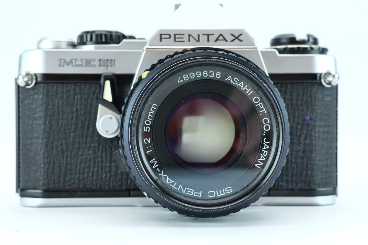 *Gereserveerd* Pentax ME Super + SMC Pentax-M 50mm f/2