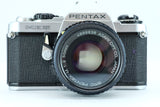 *Gereserveerd* Pentax ME Super + SMC Pentax-M 50mm f/2