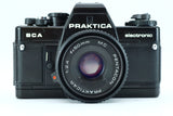 Praktica BCA electronic (SN: 9081800) + Pentacon Prakticar 50mm f/2.4 MC