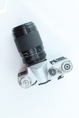 Zenit EM 35mm SLR Kit with MC Pentacon Prakticar PM 70-210mm f/4-5.6