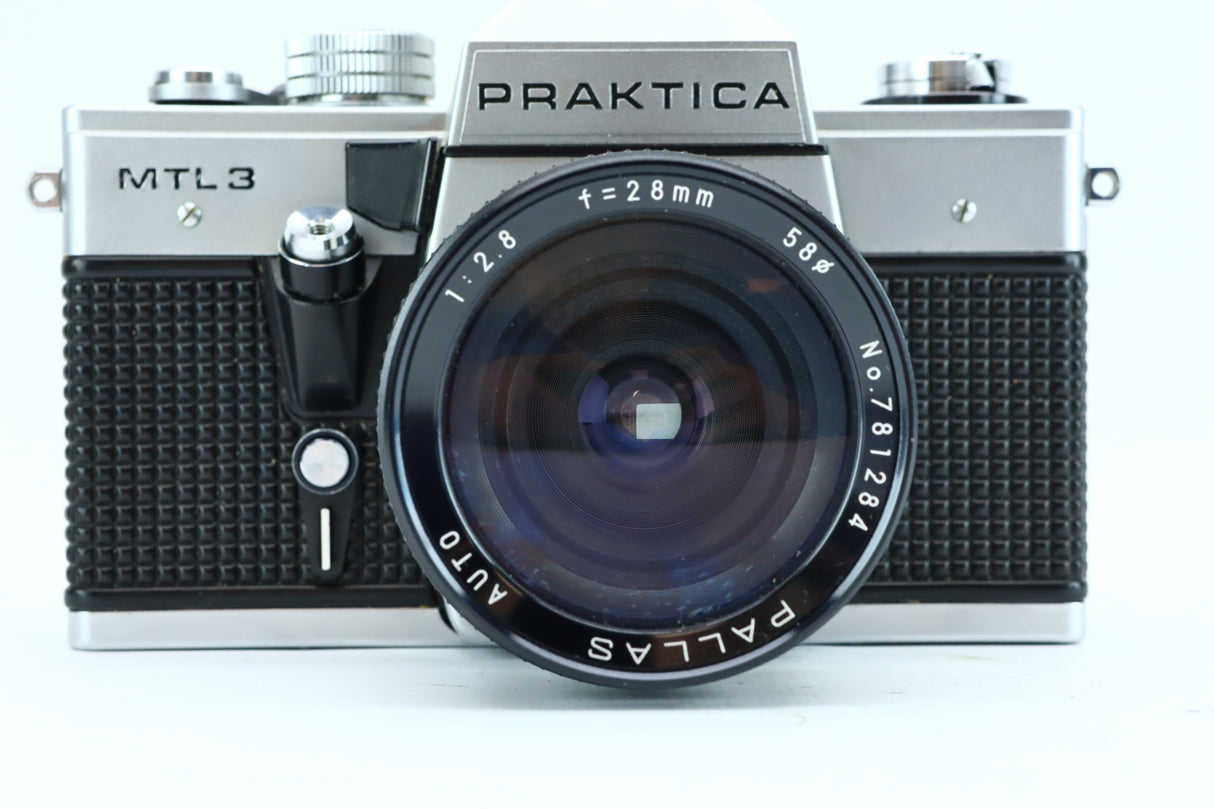 Praktica MTL 3 + Pallas Auto 28mm f/2.8