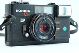 Konica C35 EF + Hexanon 38mm f/2.8 (SN: 1679274)