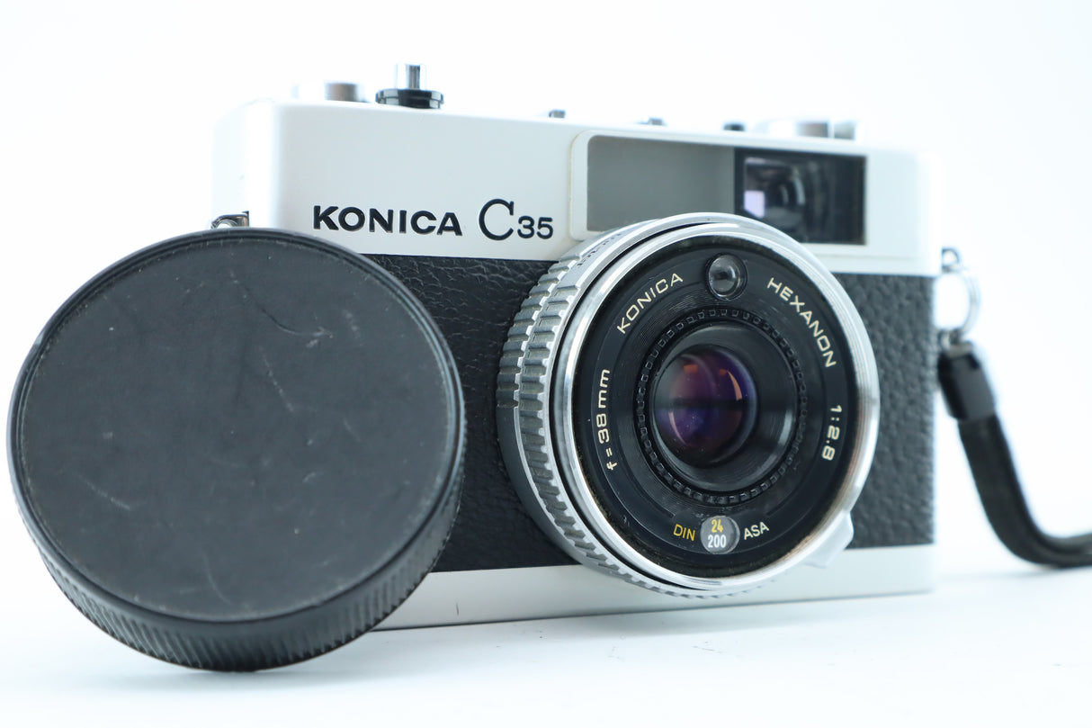Konica C35 with 2,8/38mm