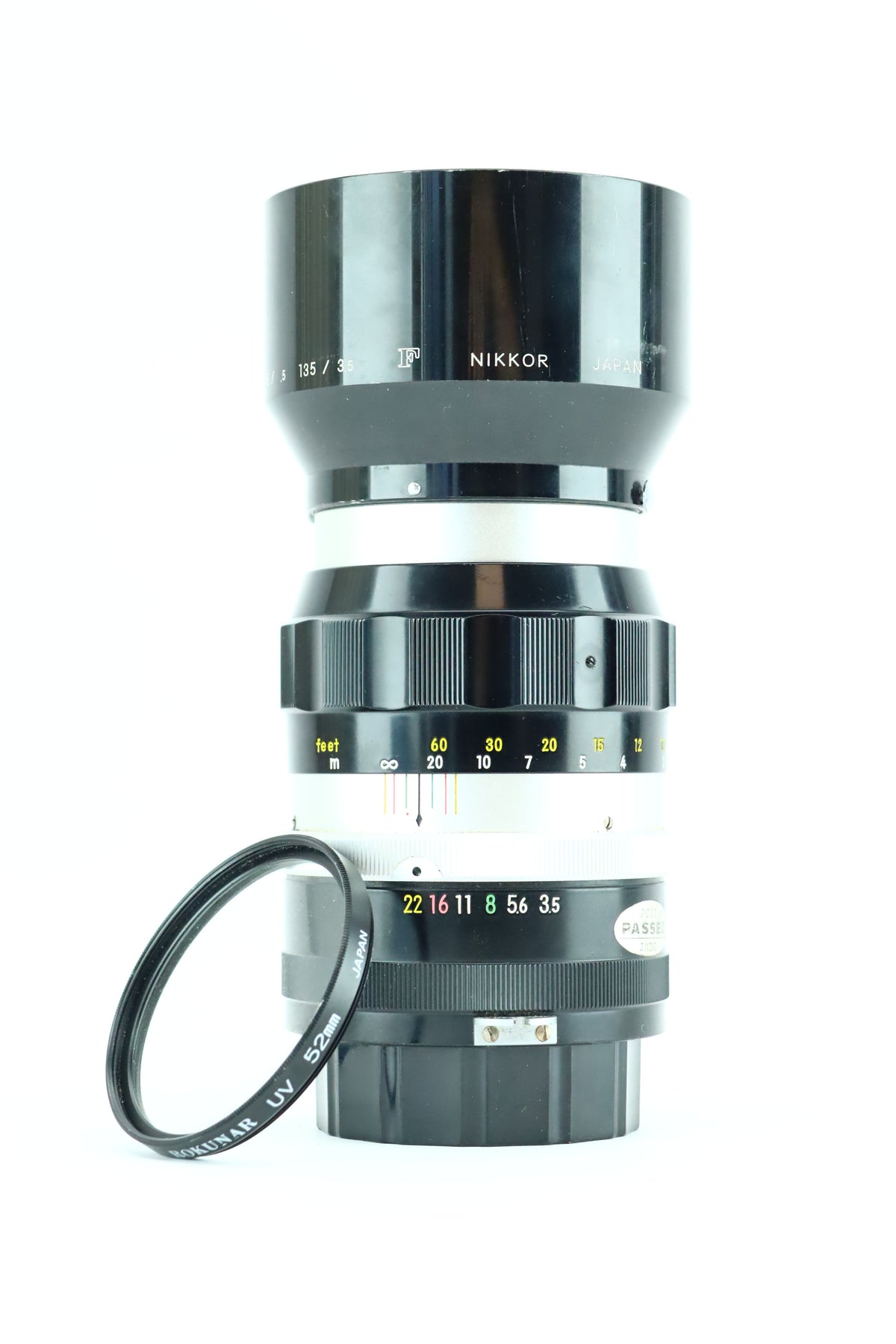 Tappo Obiettivo Posteriore Nikon F Originale Vintage Nippon Kogaku K.K. - Foto 3