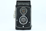 Rolleicord + Carl Zeiss Triotar 75mm f/3.5 – Classic Twin-Lens Reflex Camera