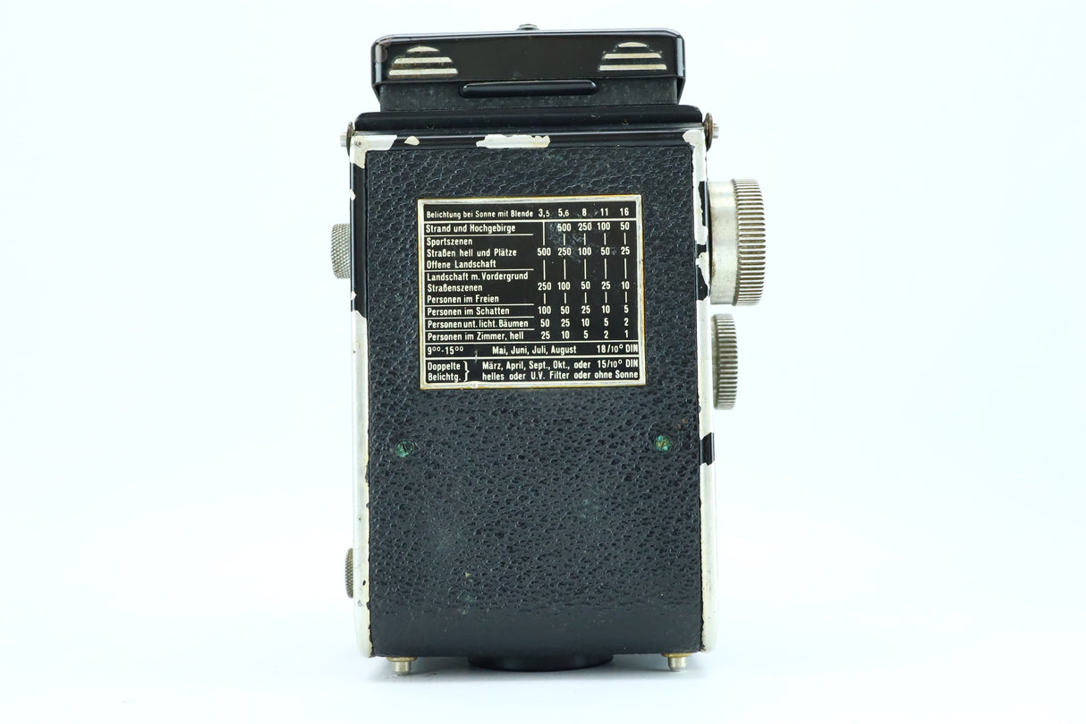 Rolleicord+ Schneider-Kreuznach Xenar 75mm f/3.5 – Classic German Twin-Lens Reflex