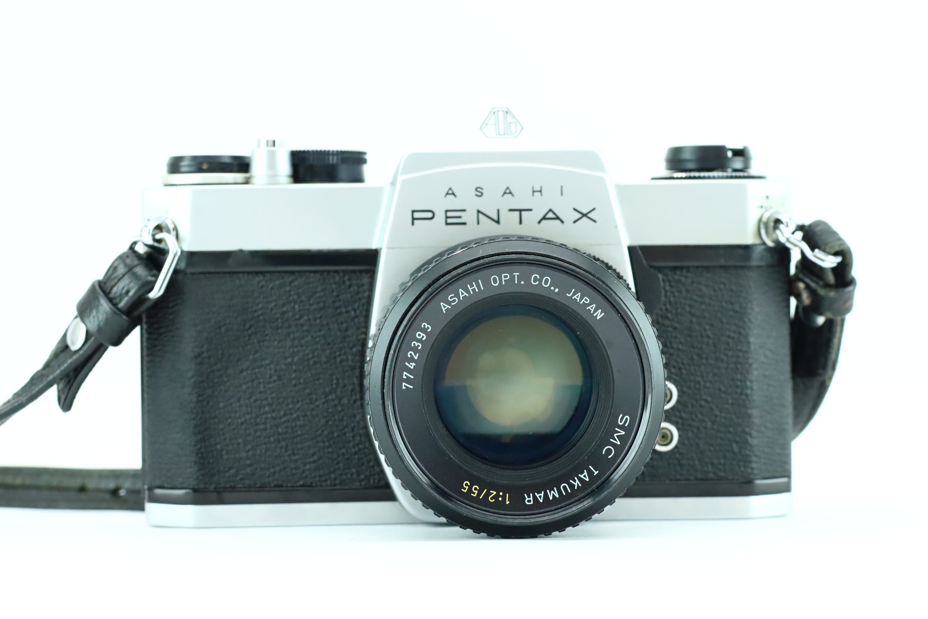 Pentax SP+￼Super Takumar 55 f1.8 極美品ケース付 PENTAX SP + Super Takumar 55mm F1.8