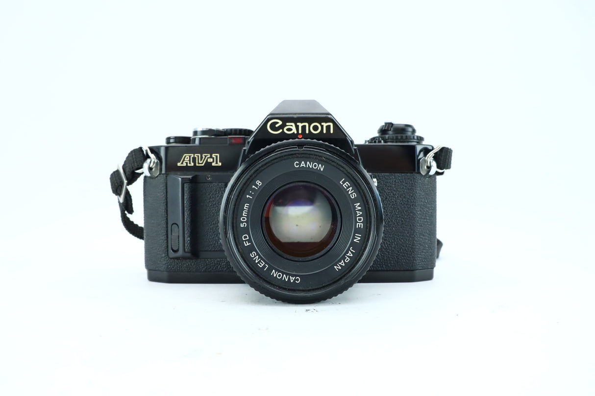 Canon AV-1 with Canon FD 50mm f/1.8