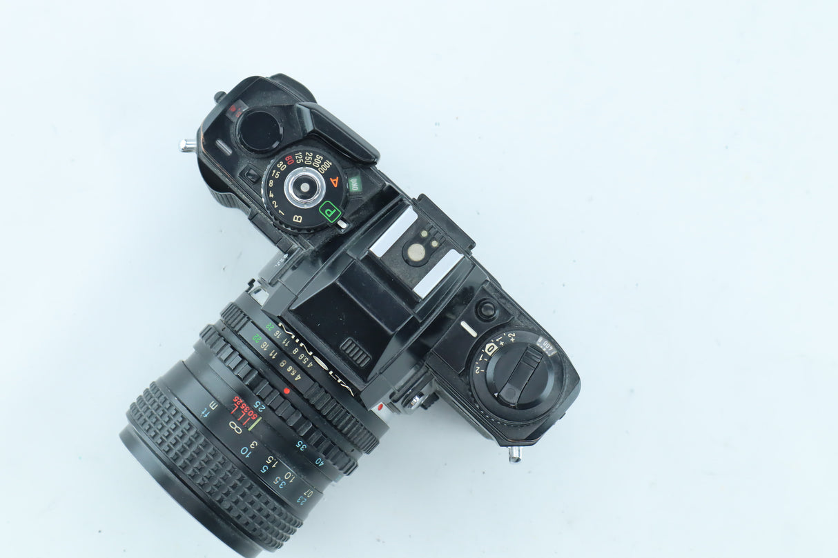 Minolta X-700 MPS 35mm SLR Kit with Tokina 25-50mm f/4