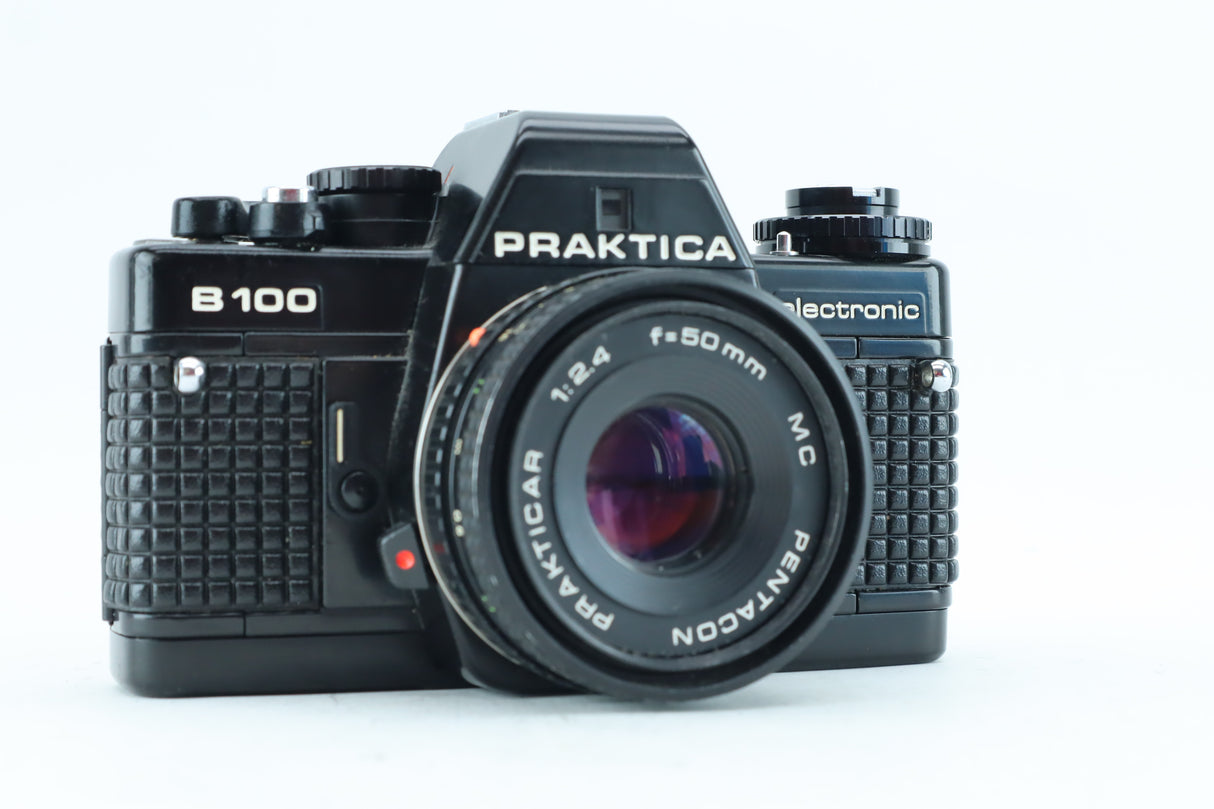 Praktica B100 35mm SLR Kit with Prakticar 50mm f/2.4 MC