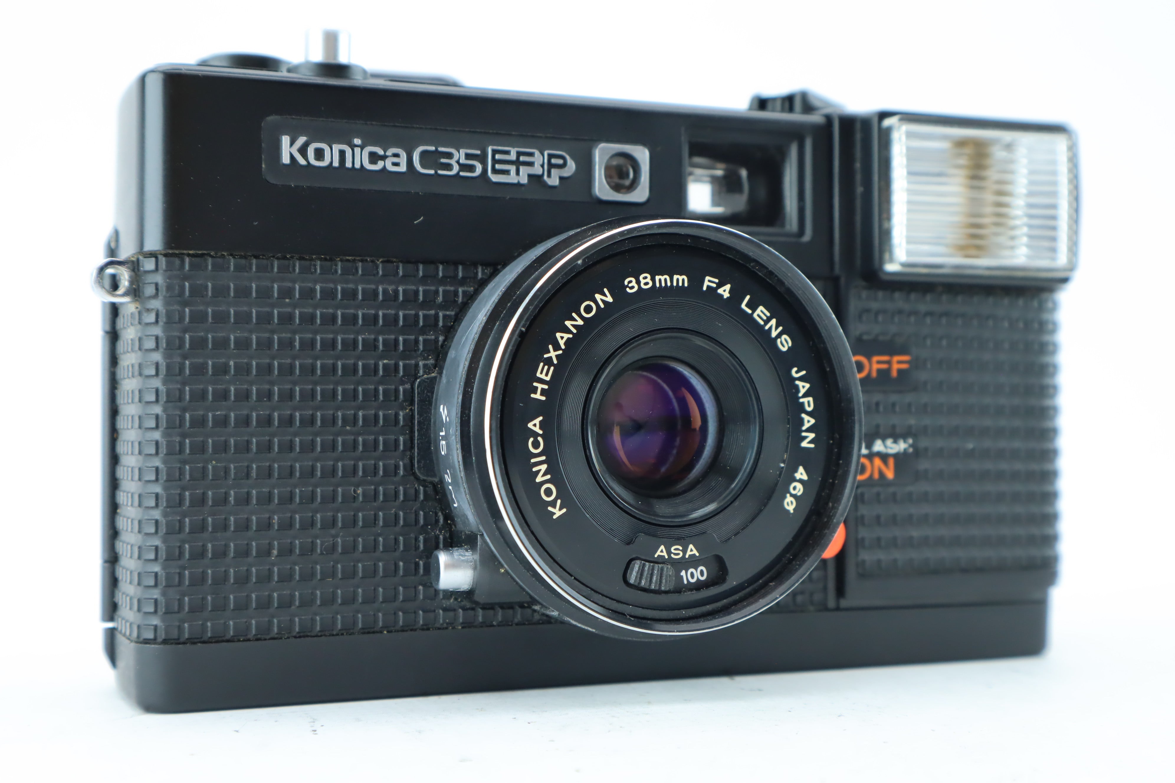 Konica C35 EFP with Hexanon 38mm 4 – Hard to Find Camera Store