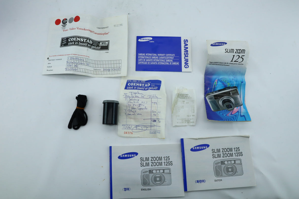 Samsung Slim Zoom 125S Panorama – 38–125mm Zoom Lens