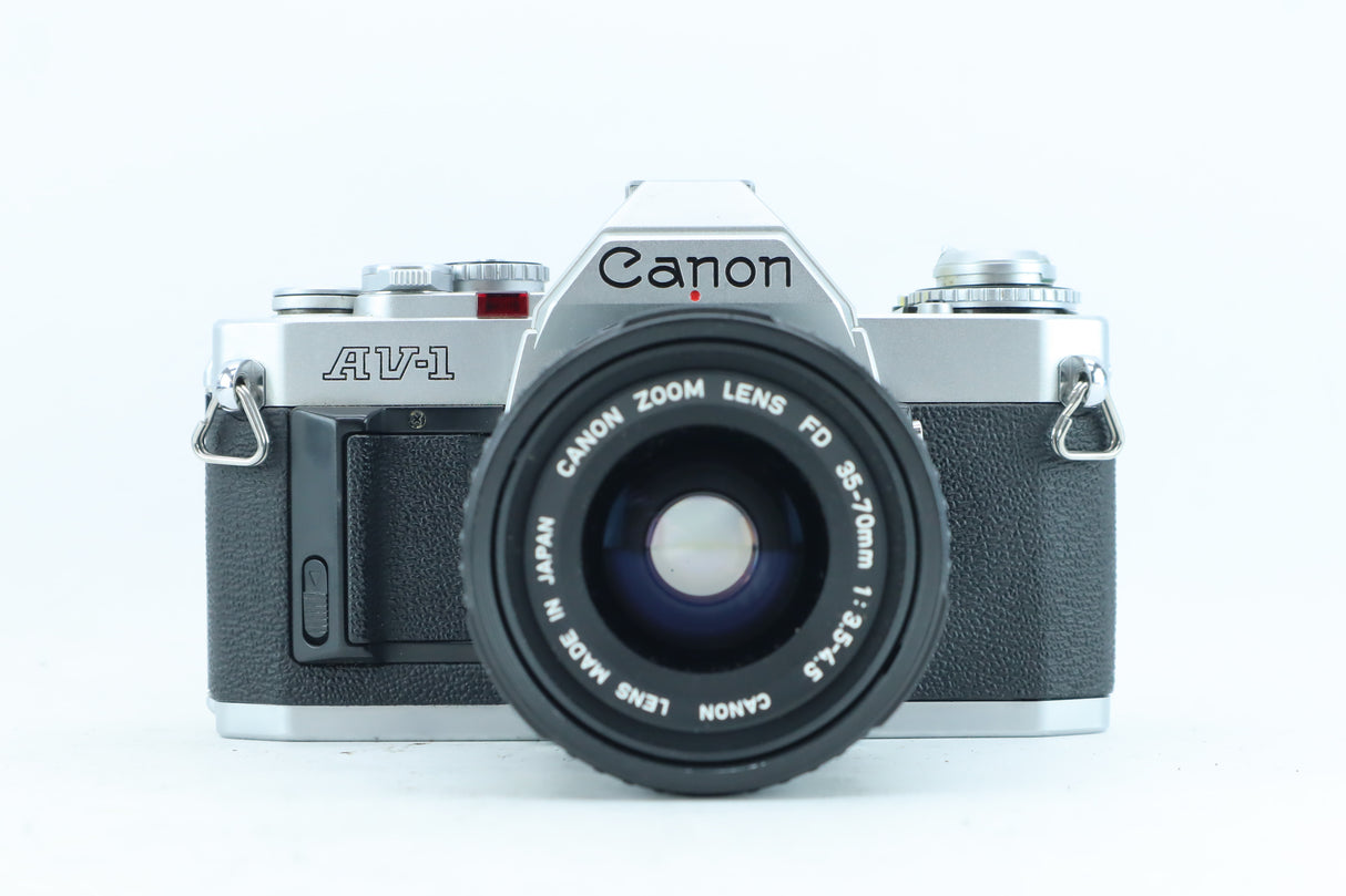 Canon AV-1 35mm SLR Kit with FD 35-70mm f/3.5-4.5