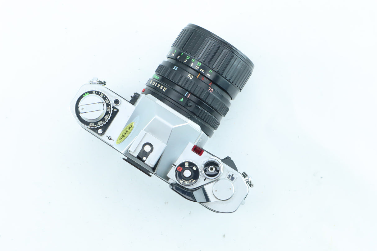 Canon AV-1 35mm SLR Kit with FD 35-70mm f/3.5-4.5
