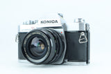 Konica Autoreflex T3 35mm SLR Kit with Sigma Mini-Wide 28mm f/2.8 Multi-Coated