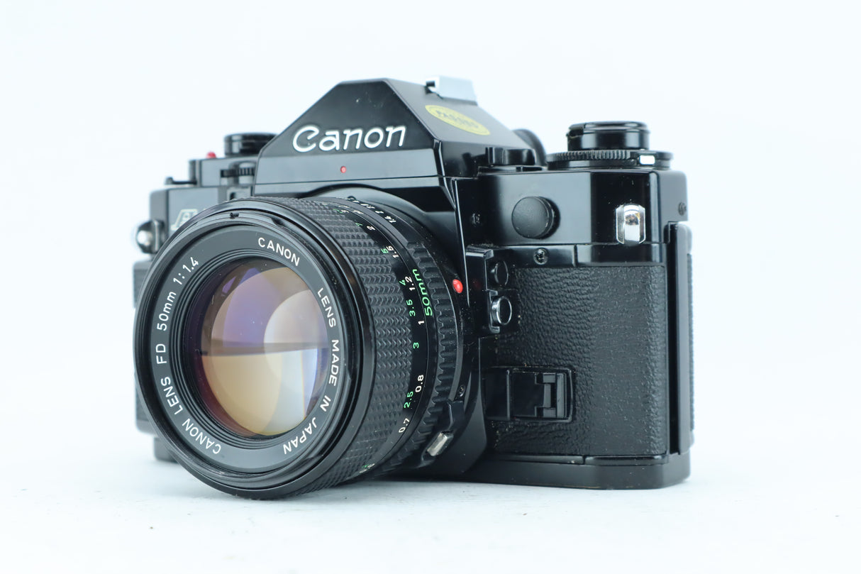 Canon A-1 35mm SLR Kit with FD 50mm f/1.4