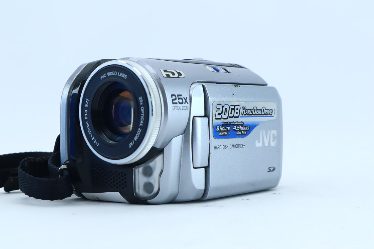 JVC Digital Video Camera with 25x Optical Zoom – 20GB HDD