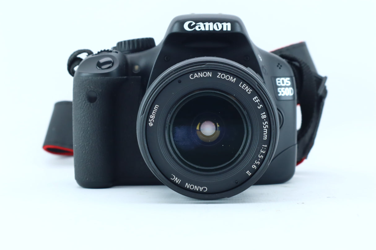 Canon EOS 550D with Canon EF-S 18–55mm f/3.5–5.6 Zoom Lens