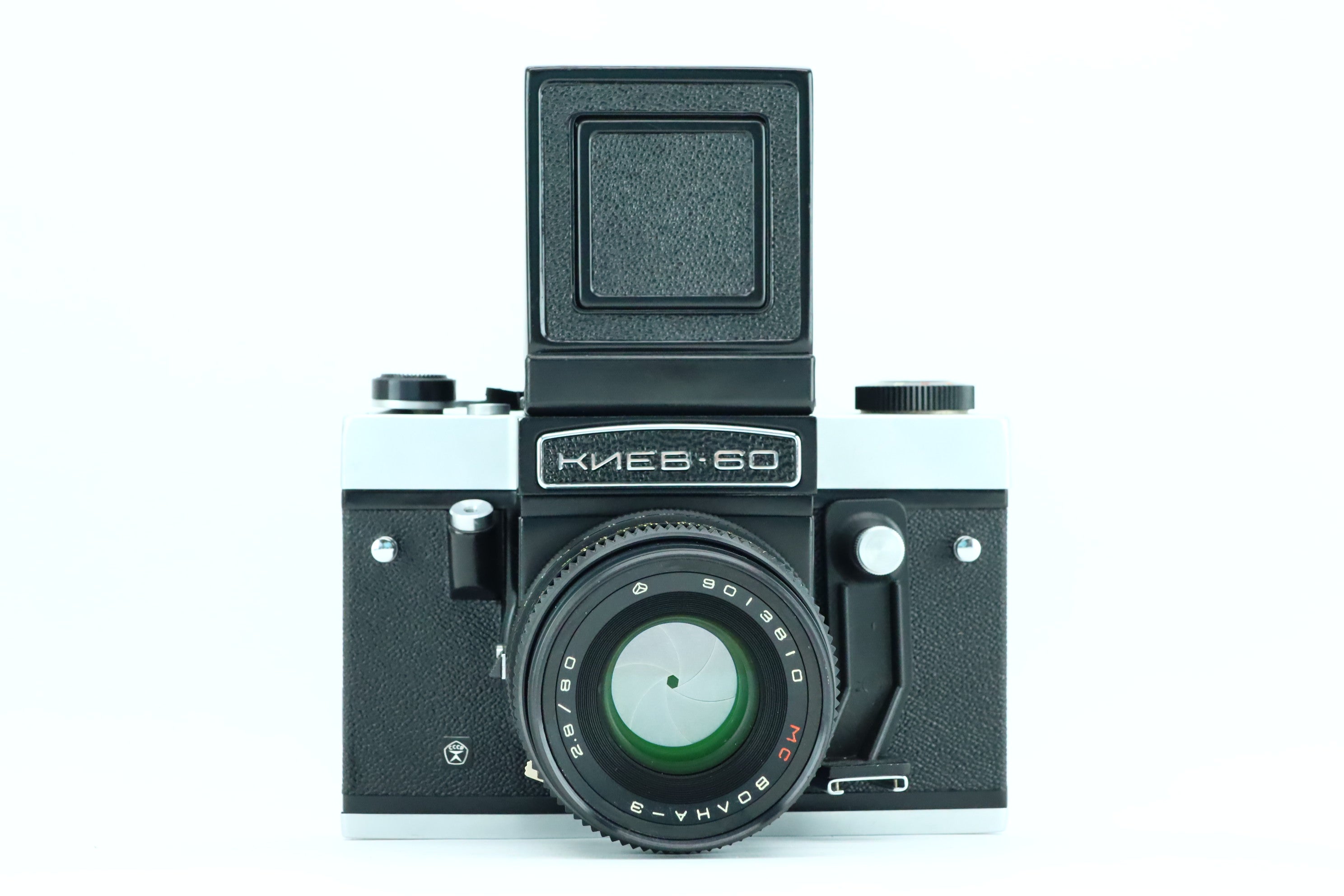 Kiev-60 with 2.8/80 lens – Hard to Find Camera Store