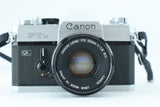 Canon FTb QL 35mm SLR Kit with FD 50mm f/1.8 S.C.