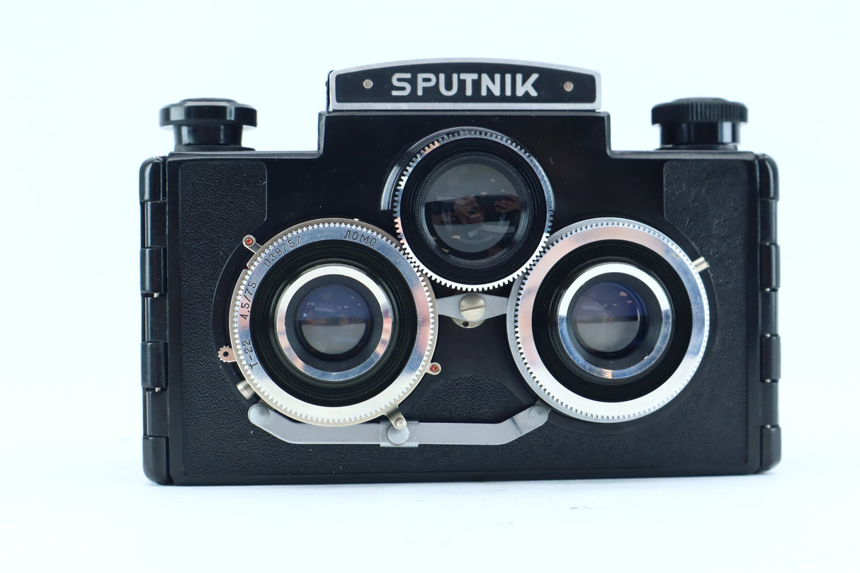 Sputnik Stereo Camera with T-22 75mm f/4.5 Lenses (SR: 039757)