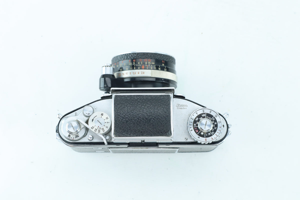 Exakta Varex IIb 35mm SLR Kit with Aus Jena 50mm f/2.8