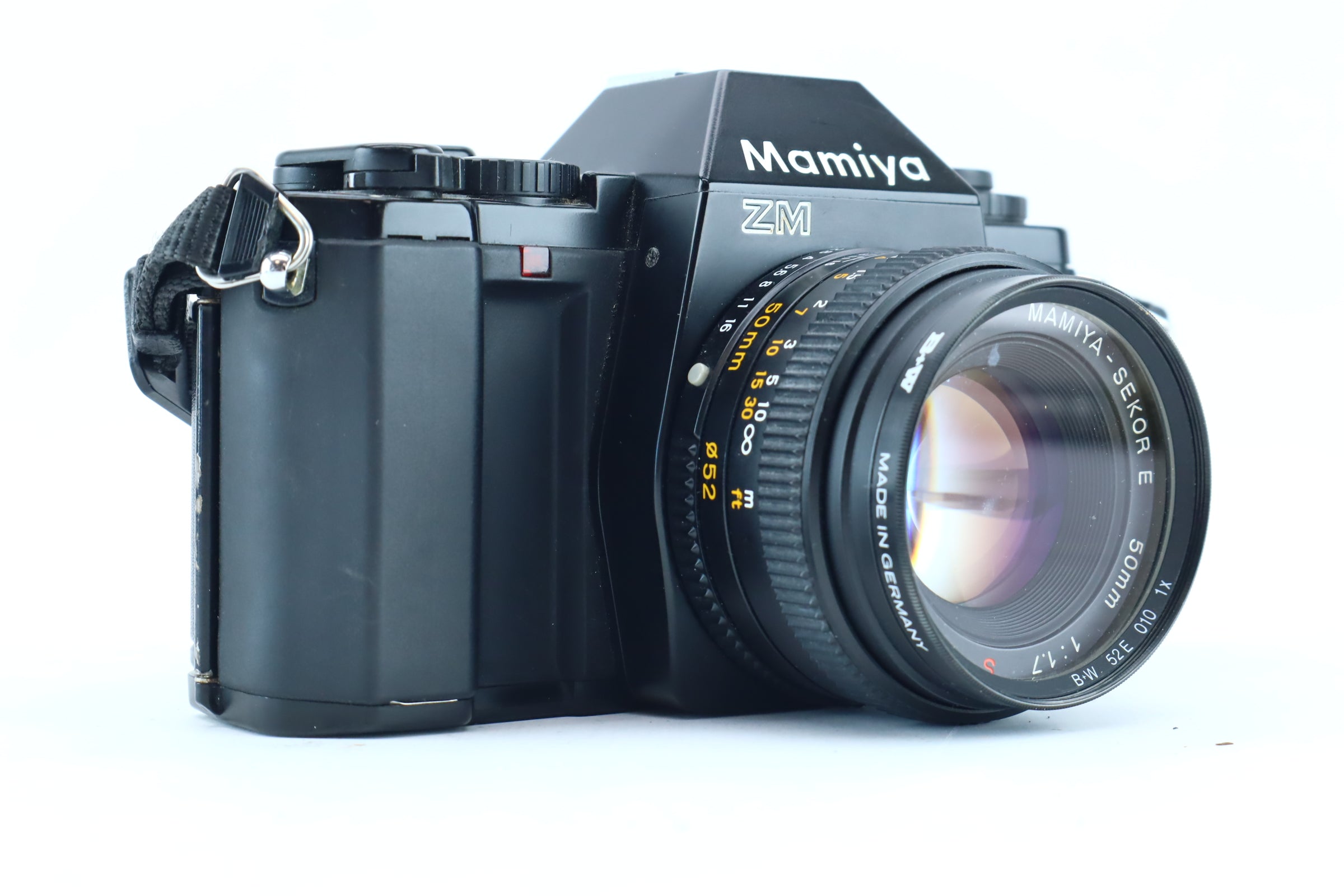 Mamiya 50mm Quartz E ZM Lens Mamiya-Sekor ZE Camera 35mm Film +
