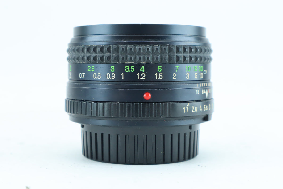 Minolta MD Rokkor 50mm f/1.7